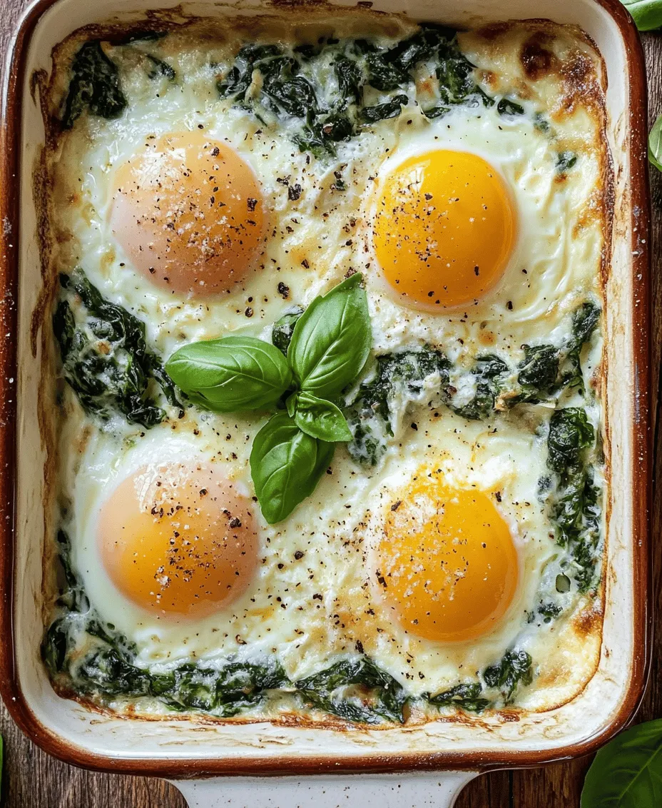 Understanding the history of this classic dish adds depth to your culinary experience. Baked Eggs Florentine is said to have roots in both French and Italian cuisines, with each culture contributing its unique flair to the dish. The term 