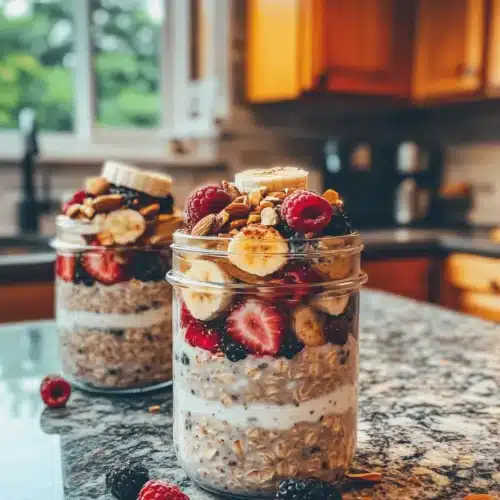 Overnight oats have garnered attention for their impressive health benefits, making them a popular choice among health enthusiasts and busy professionals alike. At the heart of this recipe are rolled oats, which are packed with essential nutrients. They are an excellent source of fiber, particularly soluble fiber known as beta-glucan, which has been shown to help lower cholesterol levels, stabilize blood sugar, and promote a feeling of fullness—making them a stellar option for weight management.