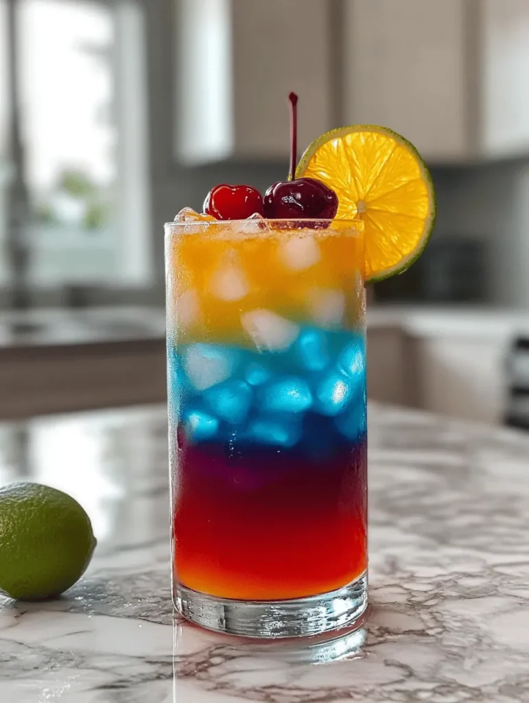 The Jamaican Purple Rain Cocktail is not just a drink; it’s a vibrant celebration of Caribbean culture and flavors. Originating from the lush, sun-kissed beaches of Jamaica, this cocktail embodies the island's spirit through its refreshing taste and stunning visual appeal. Known for its eye-catching gradient that mimics the colors of a tropical sunset, the Purple Rain Cocktail has become a favorite among mixologists and cocktail enthusiasts alike.