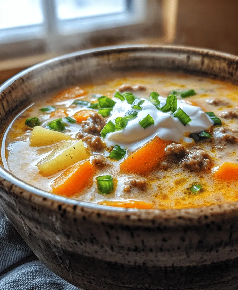 In the world of culinary delights, few things evoke the same sense of warmth and nostalgia as comfort food. These dishes, often rich and hearty, are not merely meals; they are experiences that remind us of home, family gatherings, and cherished moments shared around the dining table. Among the myriad of comfort food options, cheeseburger soup stands out as an innovative twist on a classic favorite. Combining the beloved flavors of a cheeseburger with the soothing qualities of soup, this dish provides a unique fusion that warms both the body and soul.