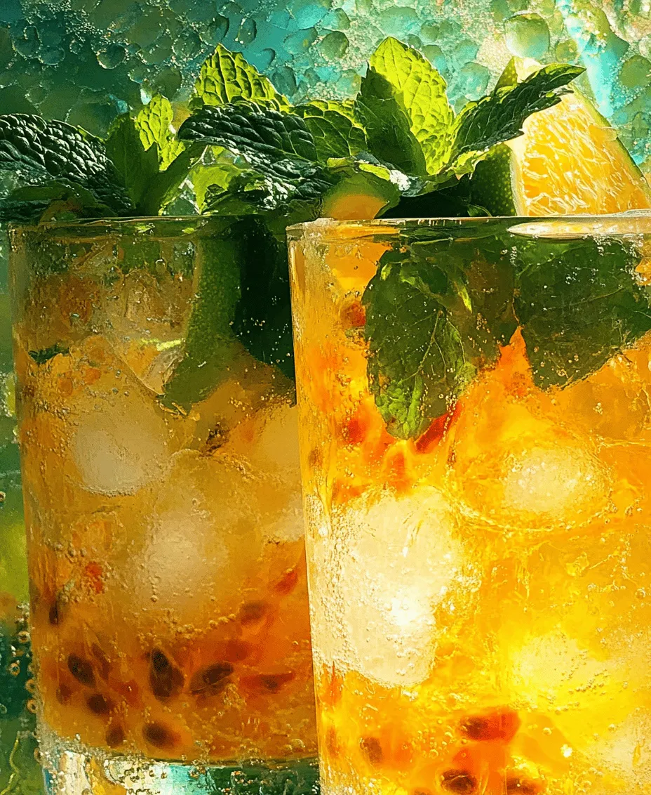 In recent years, mocktails have surged in popularity, captivating the hearts of both cocktail enthusiasts and those seeking a refreshing beverage without the alcohol. These delightful non-alcoholic drinks offer all the fun and flavor of traditional cocktails, making them an ideal choice for gatherings, summer parties, or simply a relaxing evening at home. Among the many enticing mocktail options, the Passion Fruit Mojito Mocktail stands out as a vibrant and invigorating drink, perfect for any occasion.