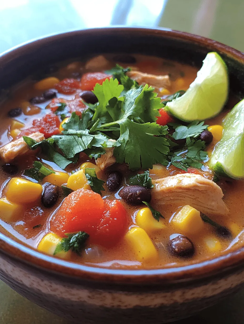 When it comes to comfort food, nothing quite beats a warm bowl of soup. Soups not only offer warmth and satisfaction, but they also create a sense of home and community, making them ideal for family gatherings or cozy nights in. Among the myriad of soup options, Southwest Chicken Soup stands out with its vibrant flavors and hearty ingredients, bringing a taste of the Southwest right to your kitchen. This dish serves as an embodiment of comfort, combining tender chicken, colorful vegetables, and a medley of spices that will tantalize your taste buds.