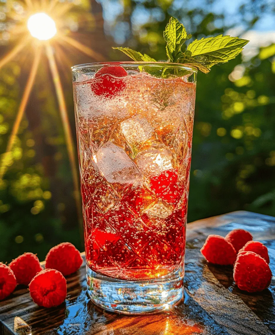 As the temperatures rise and the sun begins to shine longer, there's nothing quite as invigorating as a refreshing beverage that captures the essence of summer. Enter Sparkling Raspberry Bliss, a delightful Italian soda that brings together the vibrant flavors of fresh raspberries and the effervescence of sparkling water. This drink is not only visually stunning with its rich ruby hue but also offers a burst of flavor that is both sweet and tangy, making it the perfect companion for sunny afternoons and festive gatherings.