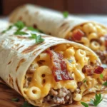 In the world of culinary delights, few combinations ignite the senses quite like the fusion of classic comfort foods. Imagine the creamy richness of macaroni and cheese melded with the hearty goodness of a burger, all enveloped in a warm and pliable wrap. Enter the Bacon Mac’n’Cheese Burger Wraps, a creative dish that elevates traditional favorites into a delightful and satisfying meal option. This recipe is not just about indulgence; it encapsulates the essence of comfort food in a portable format, making it a hit for a variety of occasions—from casual family dinners to lively gatherings with friends.