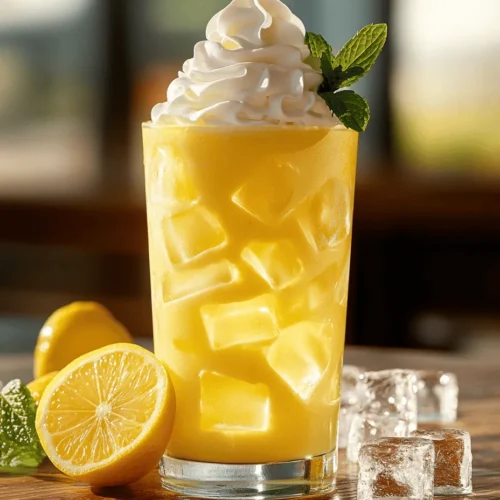 The magic of Creamy Lemonade Bliss lies in its carefully selected ingredients, each contributing to the drink's delicious flavor and unique appeal. Let’s delve into the key components that make this beverage a standout.