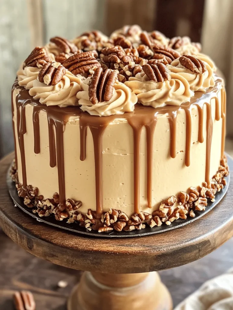 When it comes to delightful desserts that bring joy and celebration to any occasion, the Butter Pecan Praline Cake stands out as a true showstopper. This cake, with its rich flavors and sumptuous textures, is more than just a dessert; it’s a centerpiece that captures the essence of special moments. Whether you're celebrating a birthday, an anniversary, or simply the joy of gathering with loved ones, this cake provides an irresistible sweetness that is hard to resist.