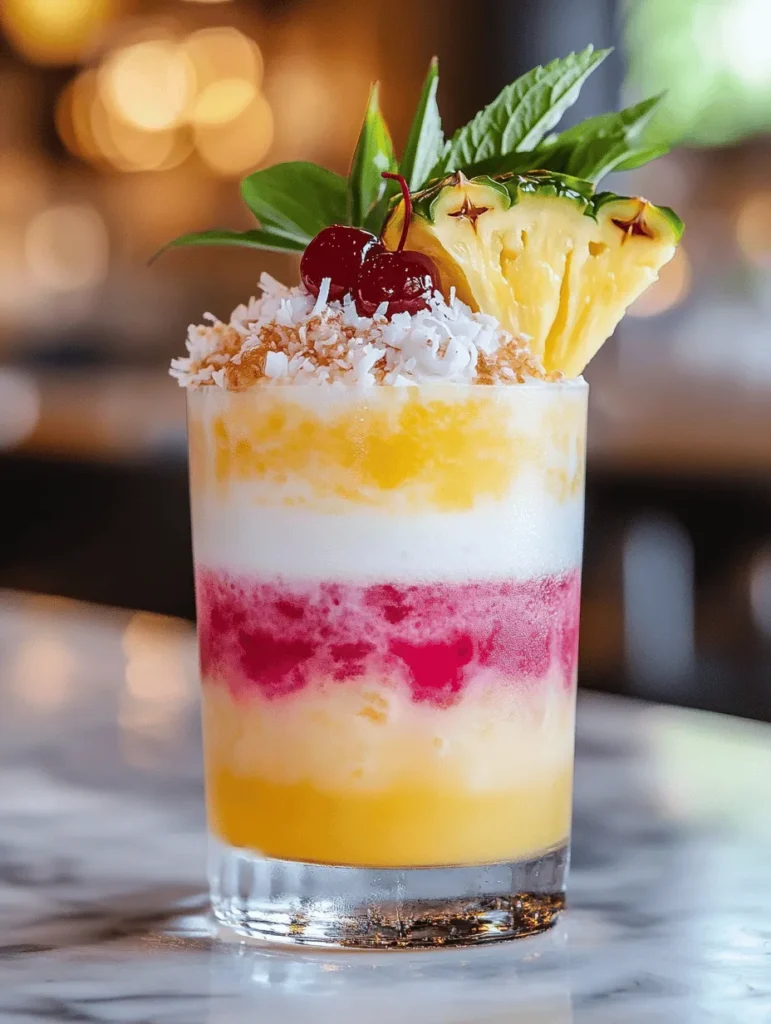 When the sun shines brightly and the temperatures rise, nothing hits the spot quite like a refreshing drink. Enter the Tropical Bubblegum Colada Twist—a delightful concoction that combines the lush elements of tropical flavors with a playful twist. Perfect for summer gatherings, backyard barbecues, or simply enjoying a fun night in, this drink is set to be a crowd-pleaser.