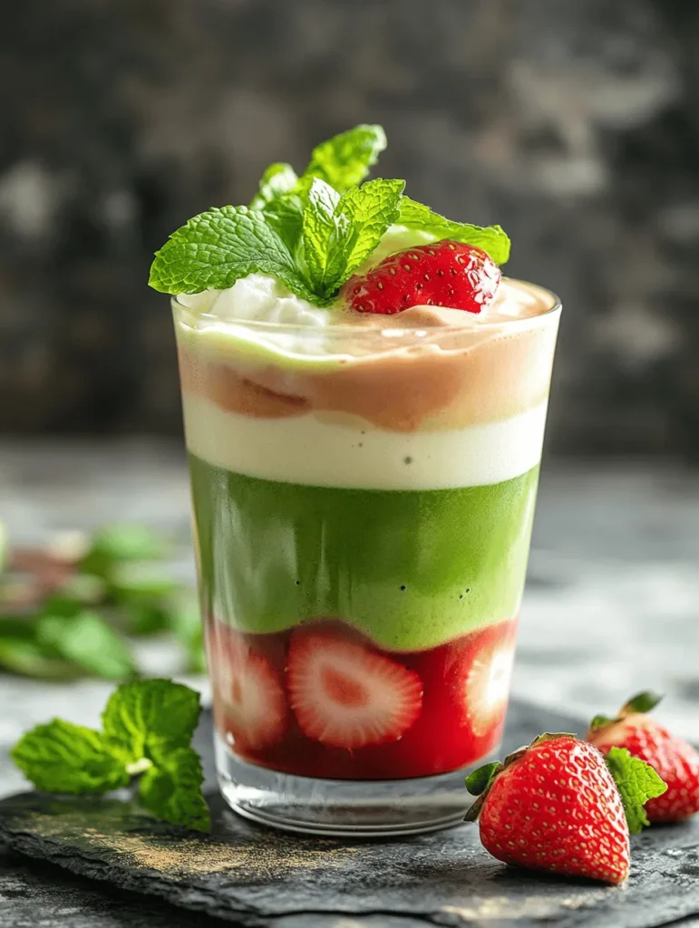 Exploring the world of lattes goes beyond the traditional coffee varieties, and the Strawberry Matcha Latte is a perfect example of creativity in beverage preparation. This unique drink combines the earthy, vibrant notes of matcha with the sweet, fresh flavor of strawberries, creating a delightful fusion that appeals to both the palate and the eye. The Strawberry Matcha Latte is not just a treat for your taste buds; it also boasts a plethora of health benefits, making it an excellent choice for those seeking nourishment alongside indulgence.