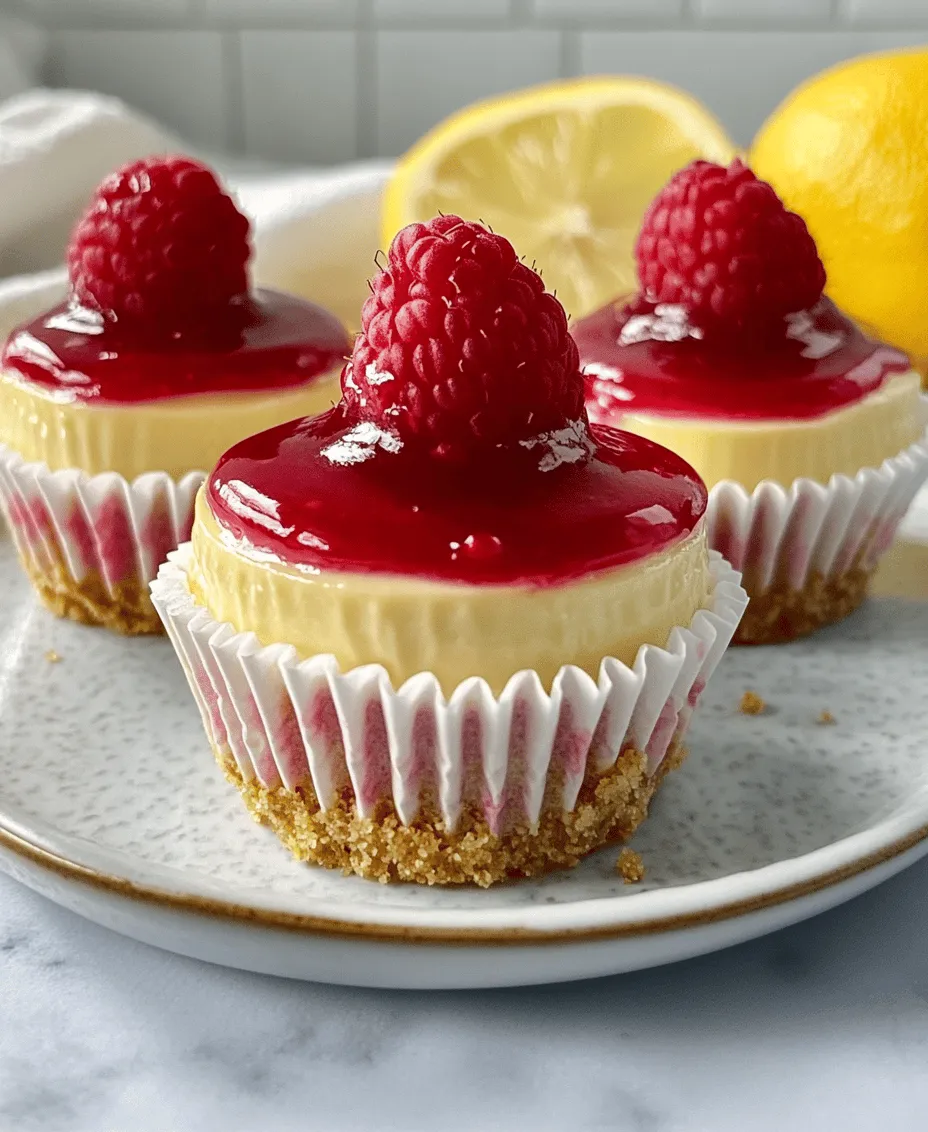 No-bake desserts have taken the culinary world by storm, becoming a popular choice in modern kitchens. Their charm lies in their simplicity and the ease with which they can be prepared. With no need for an oven, no-bake treats allow you to whip up something delightful in a fraction of the time. Among the myriad of no-bake options, mini cheesecakes stand out, particularly when infused with the vibrant flavors of lemon and raspberry.