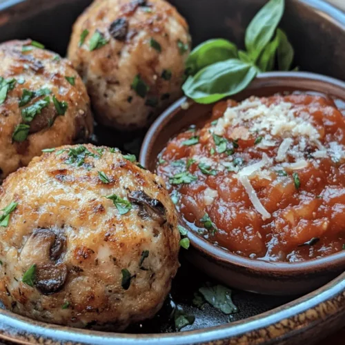 The foundation of any great recipe lies in its ingredients. In this section, we will explore each component of the Mushroom Chicken Meatballs, focusing on their nutritional values and contributions to flavor.