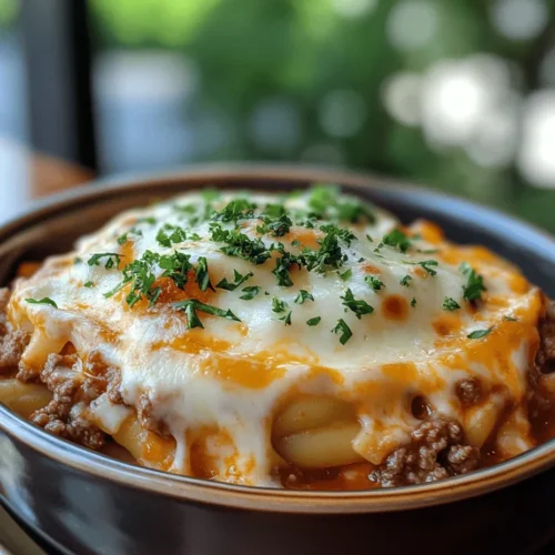 When it comes to comfort food, few dishes can compete with the rich, hearty flavors of a classic beef noodle bake. This Hearty Cheesy Beef Noodle Bake is the ultimate family-friendly meal that brings everyone to the table. With its layers of tender egg noodles, savory ground beef, and an irresistible blend of melted cheeses, this dish is sure to become a staple in your household. The appeal of this recipe lies not just in its delicious taste, but also in its simplicity—making it an ideal choice for busy weeknights when time is of the essence.