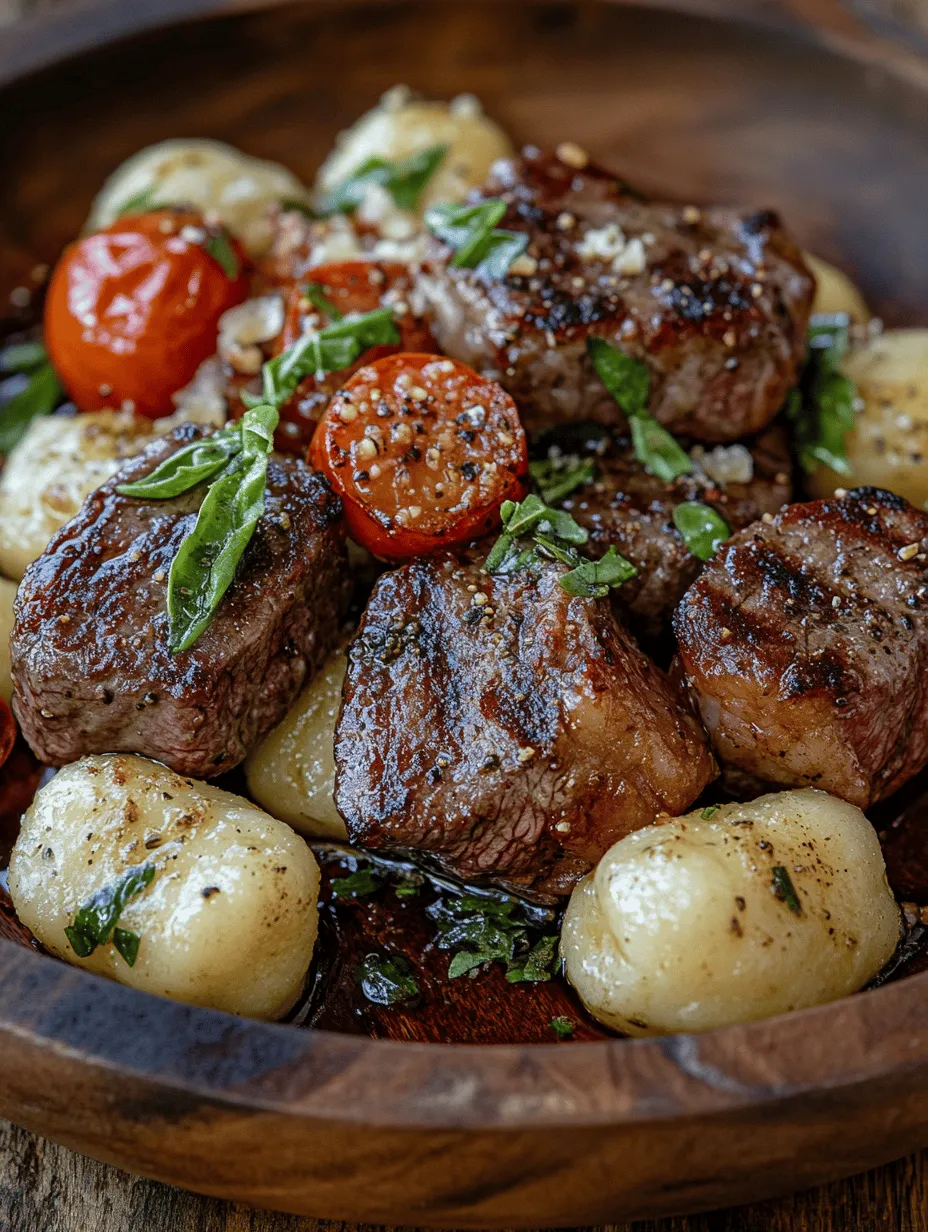 Sirloin steak is renowned for its robust flavor and tenderness, making it an excellent choice for this dish. Sourced from the rear back portion of the cow, sirloin is a versatile cut that provides a good balance of flavor and tenderness. It is typically leaner than ribeye but still offers enough marbling to ensure a juicy bite.