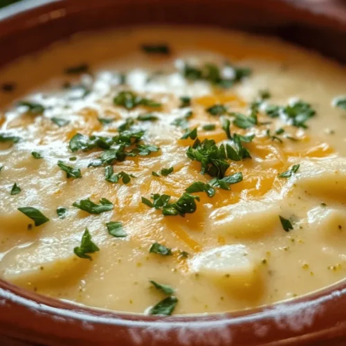 As the days grow shorter and the temperature begins to dip, there's nothing more comforting than a warm bowl of soup. It’s a quintessential part of autumn and winter dining, offering not just warmth but also a sense of nostalgia. One soup that perfectly embodies this cozy essence is Cheesy Broccoli & Potato Soup. This delightful dish combines the heartiness of potatoes with the vibrant freshness of broccoli, all enveloped in a creamy, cheesy broth. It's a nourishing option that will not only satisfy your hunger but also warm your soul.