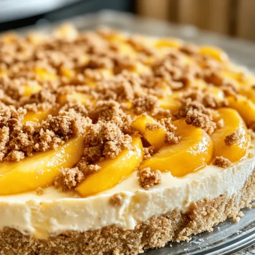 Imagine a dessert that seamlessly blends the creamy richness of cheesecake with the warm, fruity flavors of a classic peach cobbler. This is precisely what you get with Peach Cobbler Cheesecake, a delightful treat that captures the essence of summer in every bite. As the temperatures rise and the fruit stands overflow with ripe, juicy peaches, this dessert becomes an irresistible centerpiece for gatherings, holidays, or simply a sweet indulgence at home.