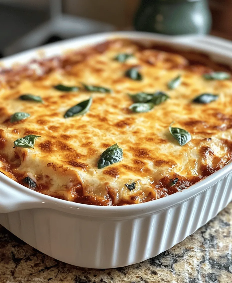 In the world of comfort food, few dishes can rival the heartwarming appeal of lasagna. This Baked Chicken Lasagna Delight is a perfect blend of flavors and textures, bringing together tender chicken, creamy ricotta, and a medley of fresh spinach within layers of tender noodles. Not only is it a delightful dish to serve at family gatherings or cozy dinners, but it's also packed with nutrition and can be prepared in advance.