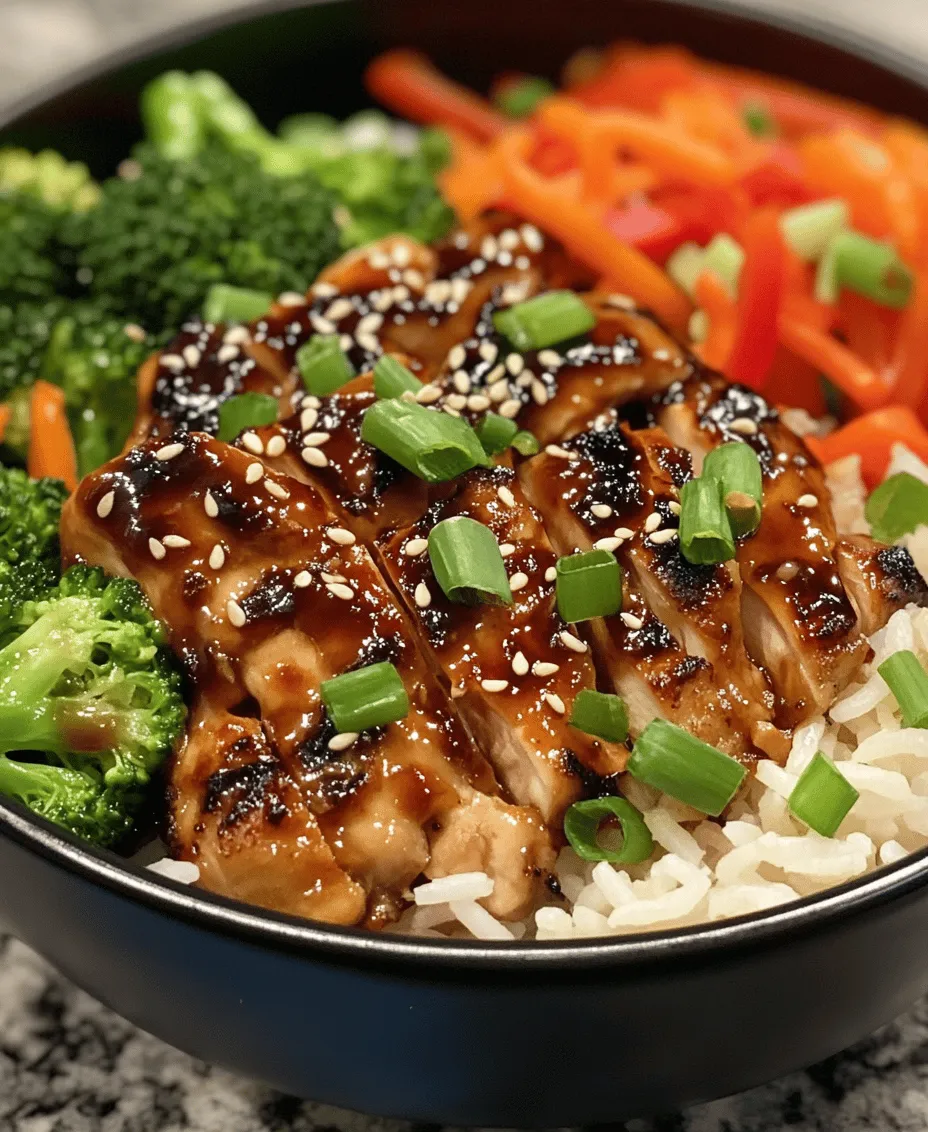 In the world of home cooking, few meals can rival the vibrant flavors and satisfying textures of a Spicy Honey-Ginger Chicken Bowl with Yum Yum Sauce. This dish perfectly balances a medley of sweet, spicy, and savory notes, making it a delightful option for both casual weeknight dinners and impressing guests on special occasions. The combination of tender chicken thighs marinated in a zesty honey-ginger sauce, paired with crisp, fresh vegetables and fluffy jasmine rice, creates a wholesome meal that is not only easy to prepare but also bursting with flavor.