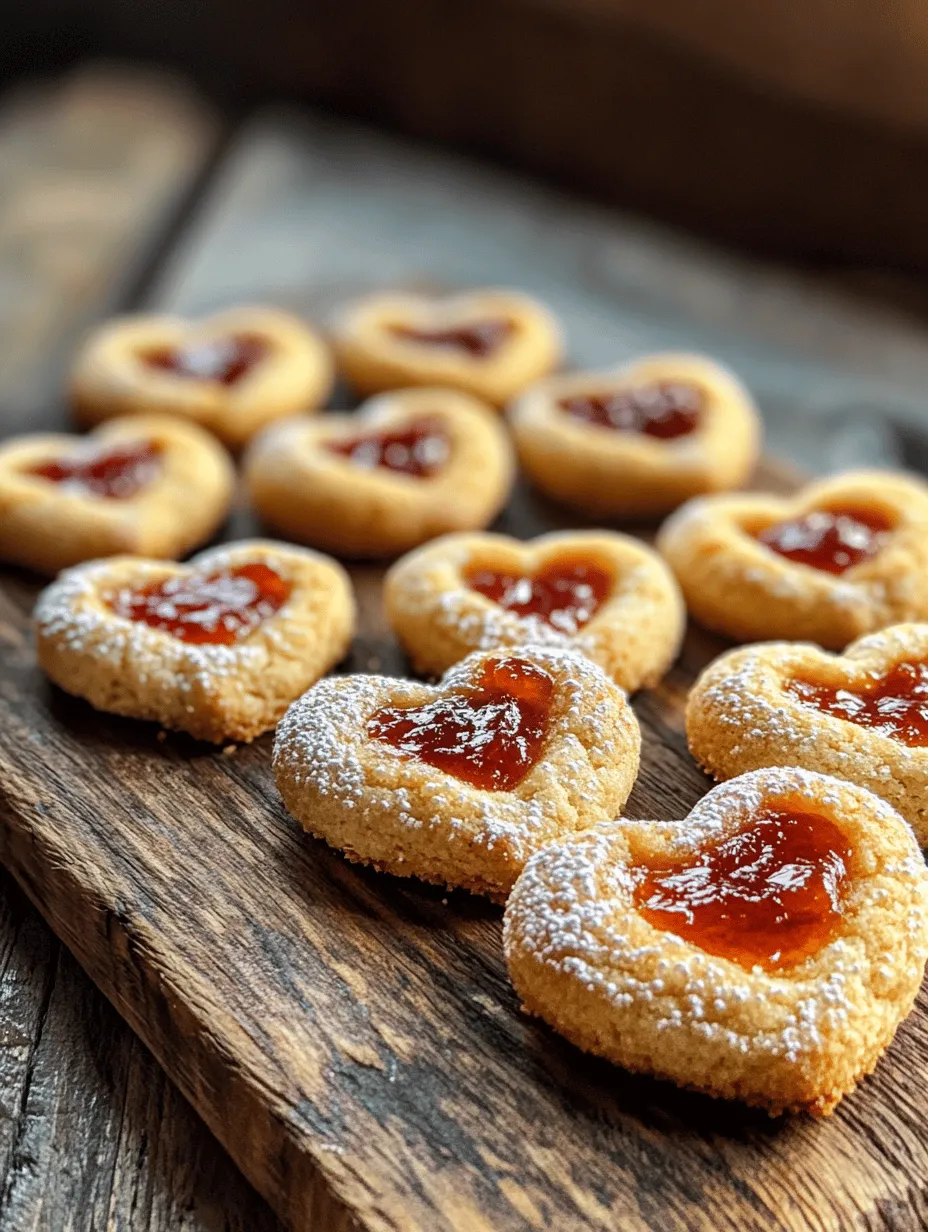 When it comes to baking, few treats capture hearts quite like thumbprint cookies, especially when they are crafted into delightful heart shapes. Irresistible heart-shaped thumbprint cookies are not just visually appealing but also bring together the perfect blend of buttery goodness and fruity sweetness. These cookies are a popular choice for special occasions, such as Valentine's Day and anniversaries, where expressing love and affection is at the forefront. Their charming appearance and delicious flavor make them a thoughtful gift that can brighten anyone's day.