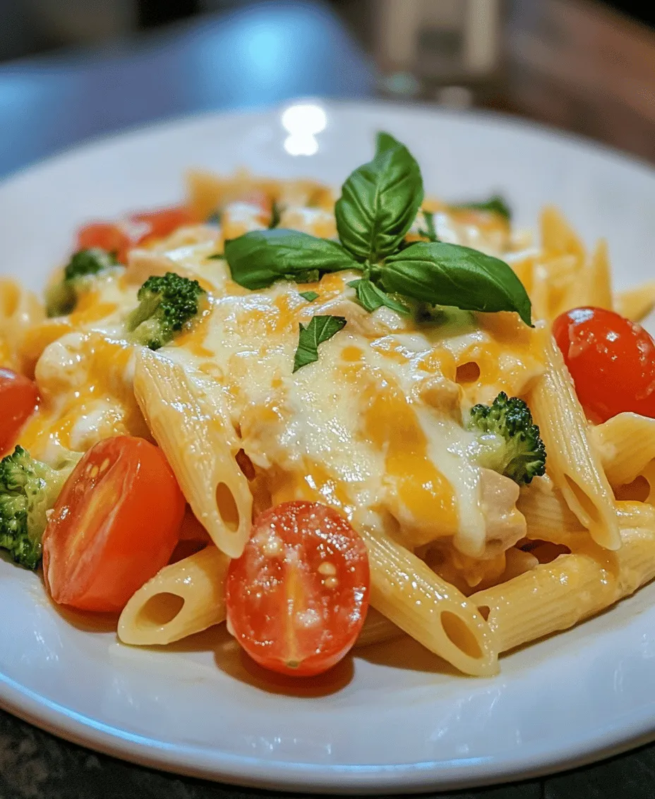In the realm of comforting home-cooked meals, few dishes can rival the rich and creamy experience of Cheesy Chicken Penne Delight. This dish brings together tender chicken, perfectly cooked penne pasta, and a luscious cheese sauce that sticks to your taste buds, leaving you craving more. The appeal of this recipe lies not only in its delectable flavors but also in its ability to bring friends and families together around the dinner table, making it a perfect choice for both weeknight dinners and special occasions.