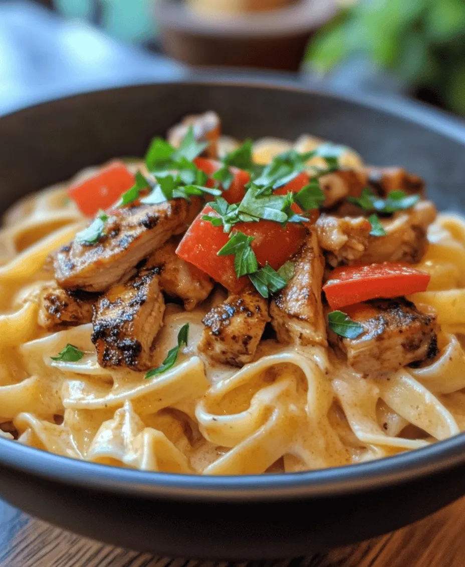 Creamy Cajun Chicken Pasta is a dish that elegantly combines the bold, spicy flavors of Cajun cuisine with the comforting textures of a creamy sauce. This delightful fusion offers a taste experience that is both satisfying and indulgent, making it an ideal choice for both casual weeknight dinners and special occasions. The rich, creamy sauce envelops perfectly cooked fettuccine pasta, while the Cajun seasoning elevates the dish with a kick that tantalizes the taste buds.
