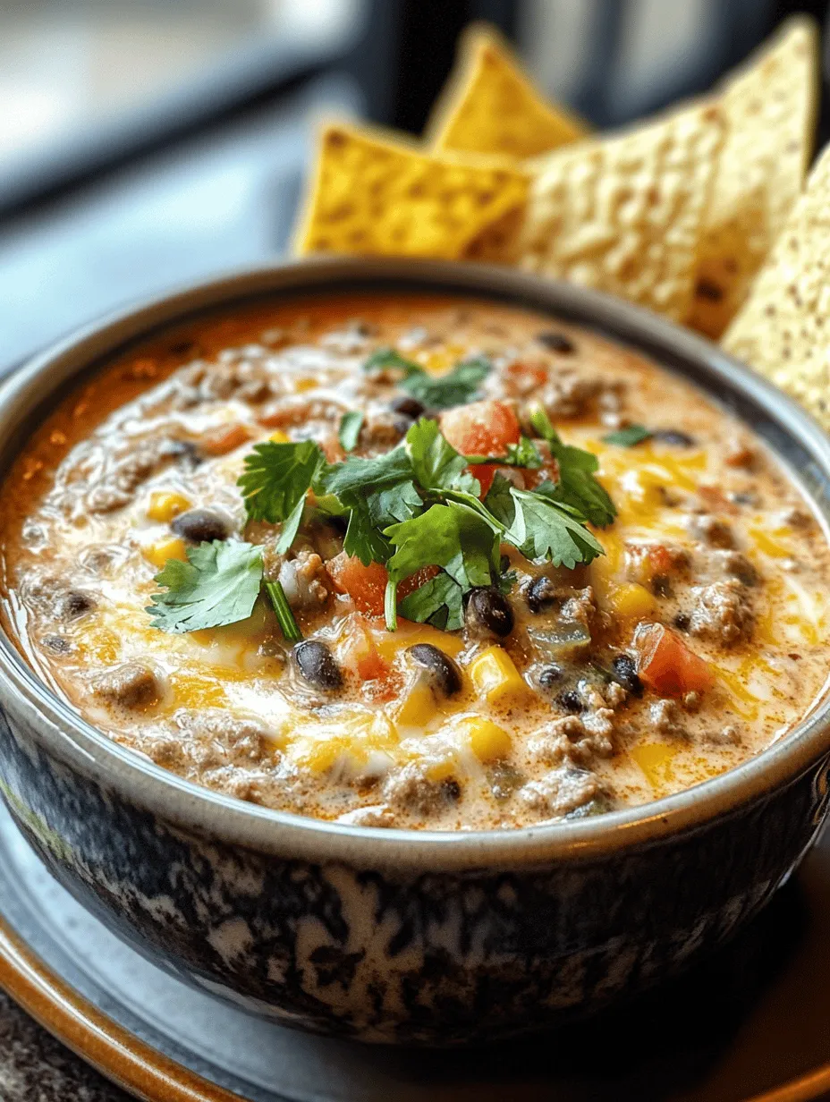 Taco soup has gained immense popularity in contemporary cuisine, becoming a staple in homes across the United States. Its roots can be traced back to Tex-Mex culinary traditions, where the bold flavors of tacos have been transformed into a comforting soup format. This evolution has given rise to countless variations, each with its unique twist, yet all maintaining the core essence of what makes taco soup so beloved.