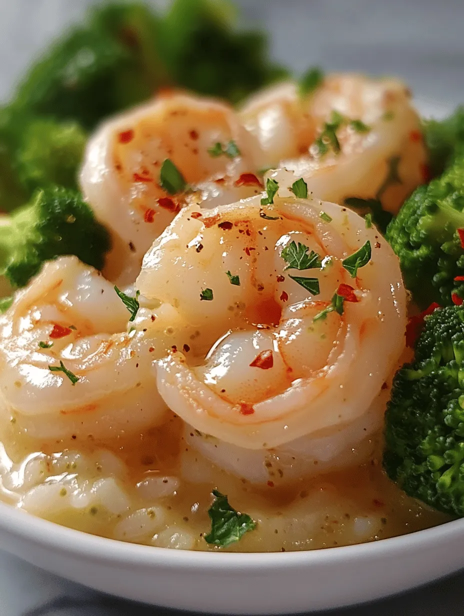 Garlic Butter Shrimp and Broccoli is more than just a meal; it’s an experience that tantalizes the taste buds while providing a nutritious boost to your diet. This dish brings together the succulent flavors of shrimp, the earthy crunch of broccoli, and the rich, aromatic essence of garlic butter. It's a perfect choice for busy weeknights or elegant dinner parties, offering both comfort and sophistication in each bite. The combination of textures and flavors makes this dish a favorite among seafood lovers and health-conscious eaters alike.