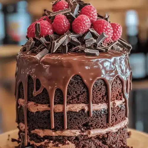 There's something undeniably enchanting about a cake that promises pure chocolate indulgence, and the Ultimate Decadent Death by Chocolate Cake delivers just that. This cake is an ode to chocolate lovers everywhere, boasting layers of rich, moist chocolate cake paired with luscious chocolate frosting that is sure to send your taste buds into a euphoric state. Whether you're marking a momentous occasion, celebrating a birthday, or simply indulging in a sweet treat, this cake epitomizes the essence of culinary celebration.