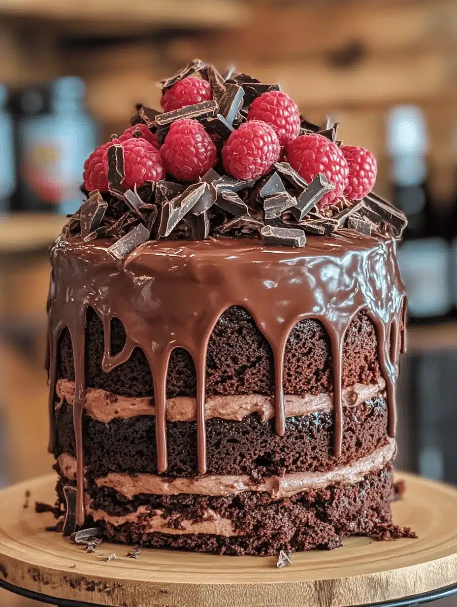 There's something undeniably enchanting about a cake that promises pure chocolate indulgence, and the Ultimate Decadent Death by Chocolate Cake delivers just that. This cake is an ode to chocolate lovers everywhere, boasting layers of rich, moist chocolate cake paired with luscious chocolate frosting that is sure to send your taste buds into a euphoric state. Whether you're marking a momentous occasion, celebrating a birthday, or simply indulging in a sweet treat, this cake epitomizes the essence of culinary celebration.