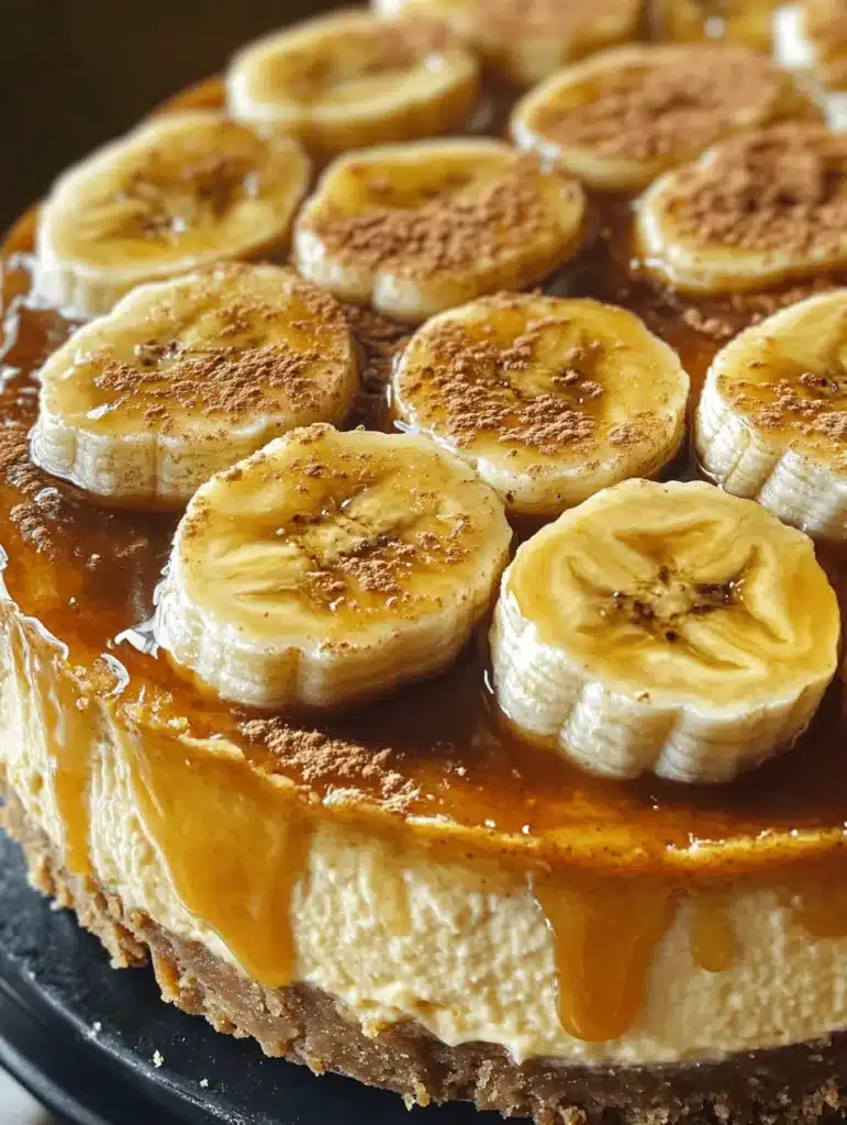 If you're a fan of desserts that combine creamy richness with a touch of tropical sweetness, look no further than Caramelized Banana Cheesecake with Rum Glaze. This decadent dessert is not just a feast for the eyes but also a symphony of flavors that will tantalize your taste buds. Picture a velvety cheesecake filling, perfectly balanced with the sweetness of caramelized bananas and finished with a luscious rum glaze. Whether you're celebrating a special occasion, hosting a family gathering, or simply treating yourself to a well-deserved indulgence, this cheesecake is sure to impress.