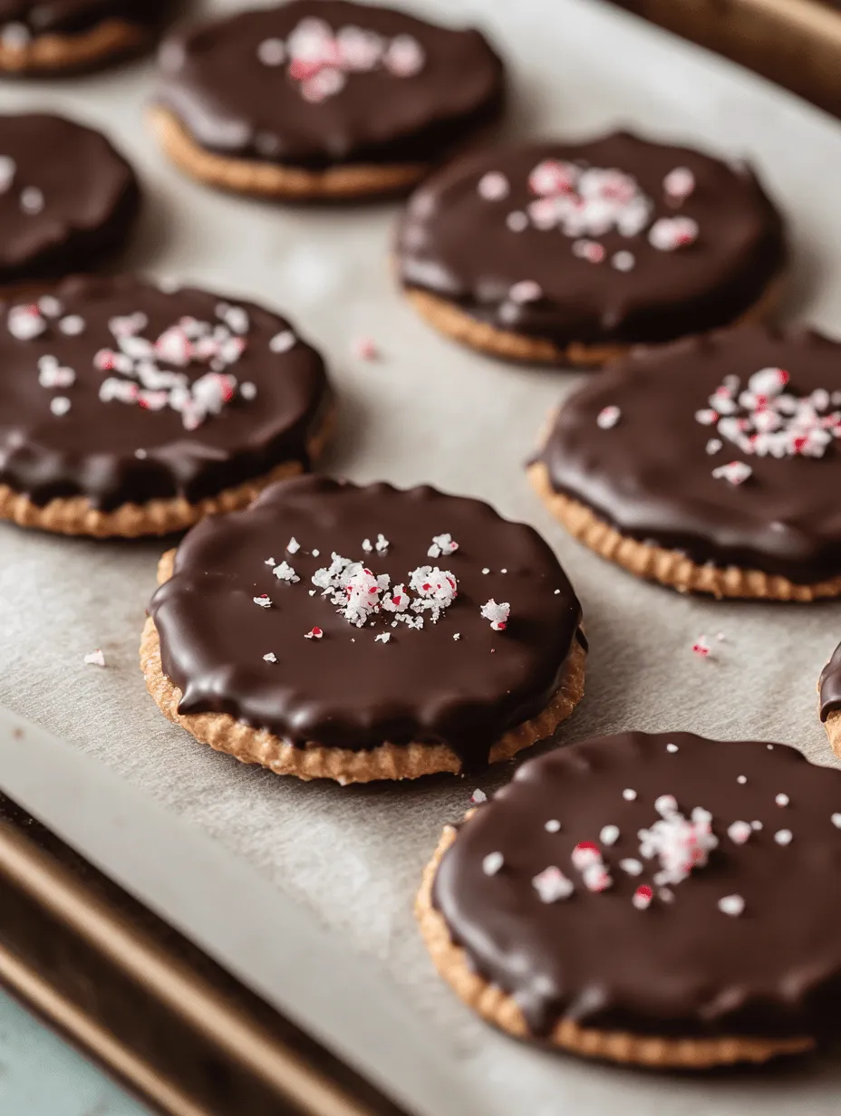 One of the standout features of Ritz Cracker Mint Thins Delight is its unique flavor profile, which combines contrasting yet complementary elements that create a satisfying treat.