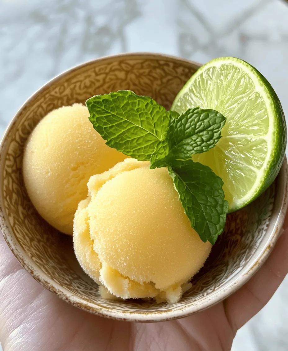 As the temperatures rise and summer days stretch long, nothing beats the scorching heat quite like a refreshing dessert. Among the myriad of options available, sorbets stand out as a particularly delightful choice. These frozen treats, which are made primarily from fruit puree and sugar, offer a lighter alternative to ice cream and are celebrated for their vibrant flavors and refreshing qualities. Among the many flavors that sorbet can take on, pineapple sorbet is a shining star, embodying the essence of tropical bliss.