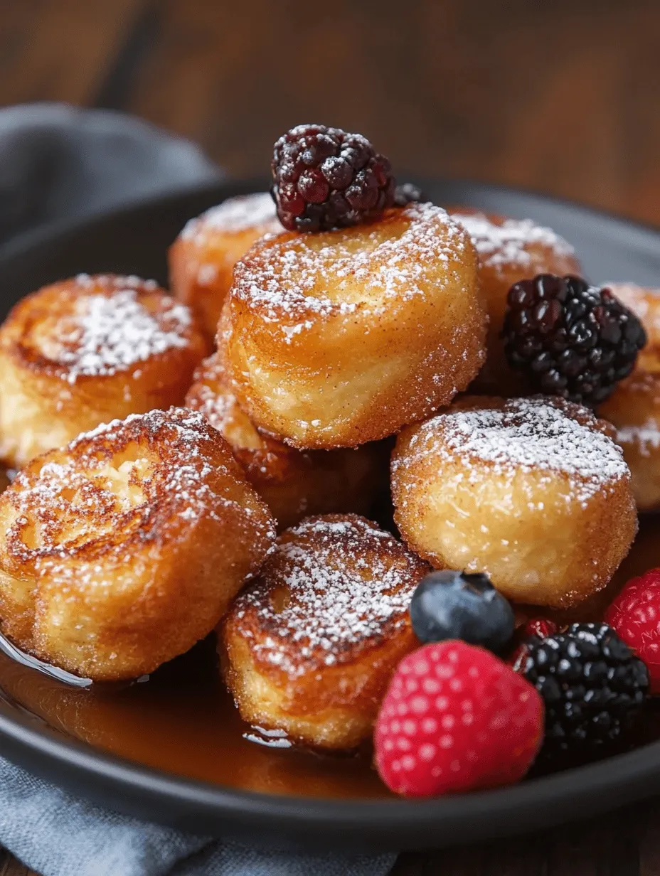Imagine the delightful fusion of warm, fluffy cinnamon rolls and the comforting, custardy goodness of French toast. Our Cinnamon Roll French Toast Bites bring these two beloved breakfast classics together in a fun and bite-sized format that’s perfect for sharing. This recipe has gained immense popularity for breakfast and brunch gatherings, transforming traditional breakfast offerings into a creative and indulgent treat.