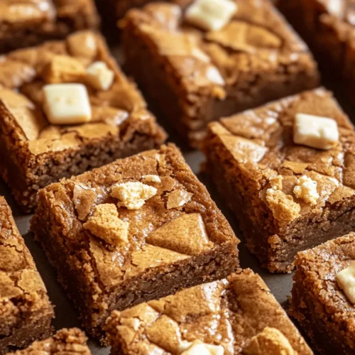 In recent years, the dessert world has seen an explosion of creativity, with traditional recipes being reimagined and new flavors captivating taste buds everywhere. Among these delightful creations, blondies have emerged as a fan-favorite treat, bridging the gap between cookies and brownies with their unique, buttery sweetness. Unlike their chocolatey counterparts, blondies boast a rich vanilla flavor, offering a different yet equally indulgent experience. This article will take you through the steps to create Biscoff Blondies Delight, a decadent variation of the classic blondie that incorporates the irresistible taste of Biscoff cookies and spread.