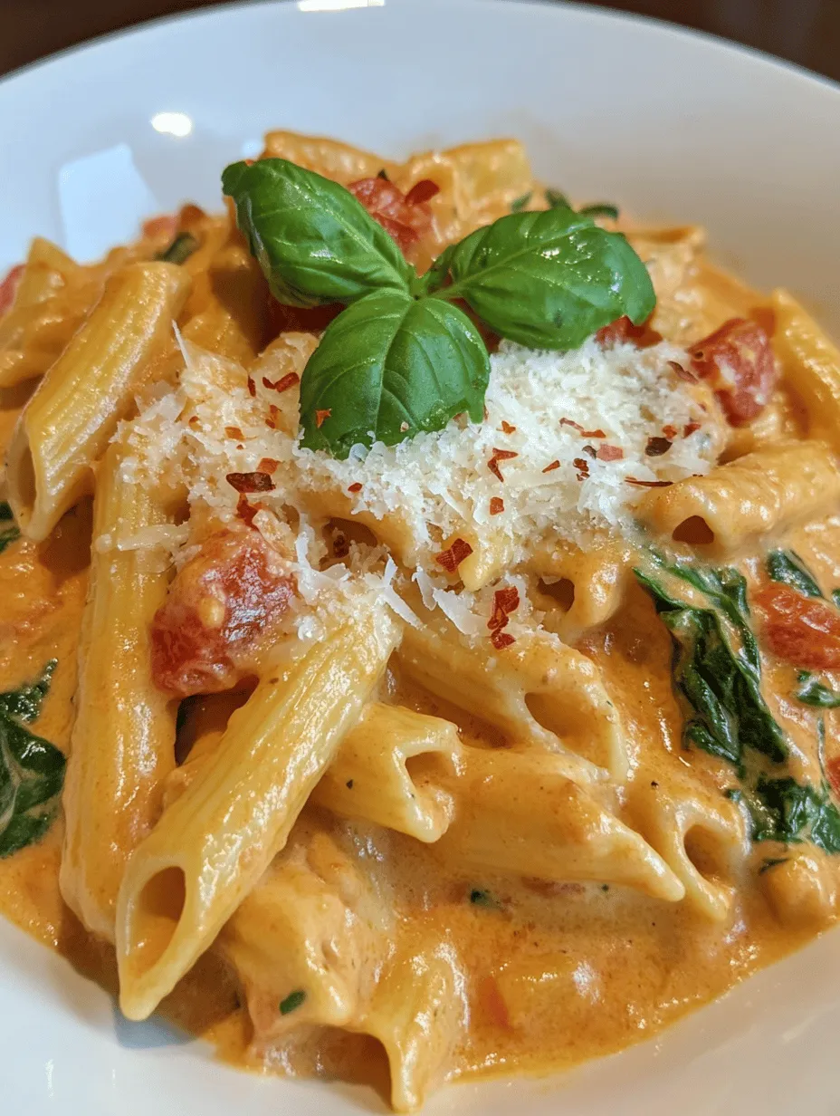 If you’re searching for a comforting yet sophisticated dish that can be whipped up in no time, look no further than creamy tomato and spinach pasta. This delightful recipe marries the vibrant flavors of ripe tomatoes with the rich creaminess of heavy cream, all while incorporating the nutritional powerhouse that is spinach. Whether you’re cooking for a busy weeknight dinner or entertaining guests, this pasta dish is quick, easy, and sure to impress.
