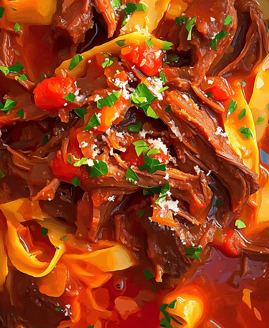 To truly appreciate the beauty of Slowly Braised Short Rib Ragu, it's essential to understand the ingredients that contribute to its complex flavors. Each component plays a crucial role, and together they create a symphony of tastes that will tantalize your palate.