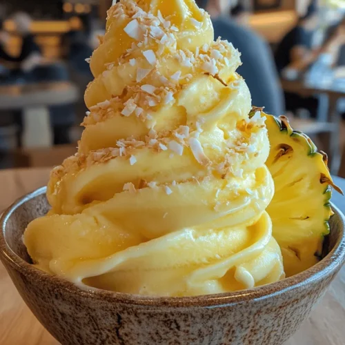 In recent years, homemade ice creams and soft serves have surged in popularity, captivating the hearts (and taste buds) of food enthusiasts everywhere. With an emphasis on fresh, wholesome ingredients and customizable flavors, more people are opting to whip up their own frozen treats at home. Among the plethora of delightful options, the Pineapple Paradise Soft Serve stands out as a particularly enticing choice. This quick and healthy dessert is not only a feast for the eyes but also a refreshing treat that embodies the essence of summer.