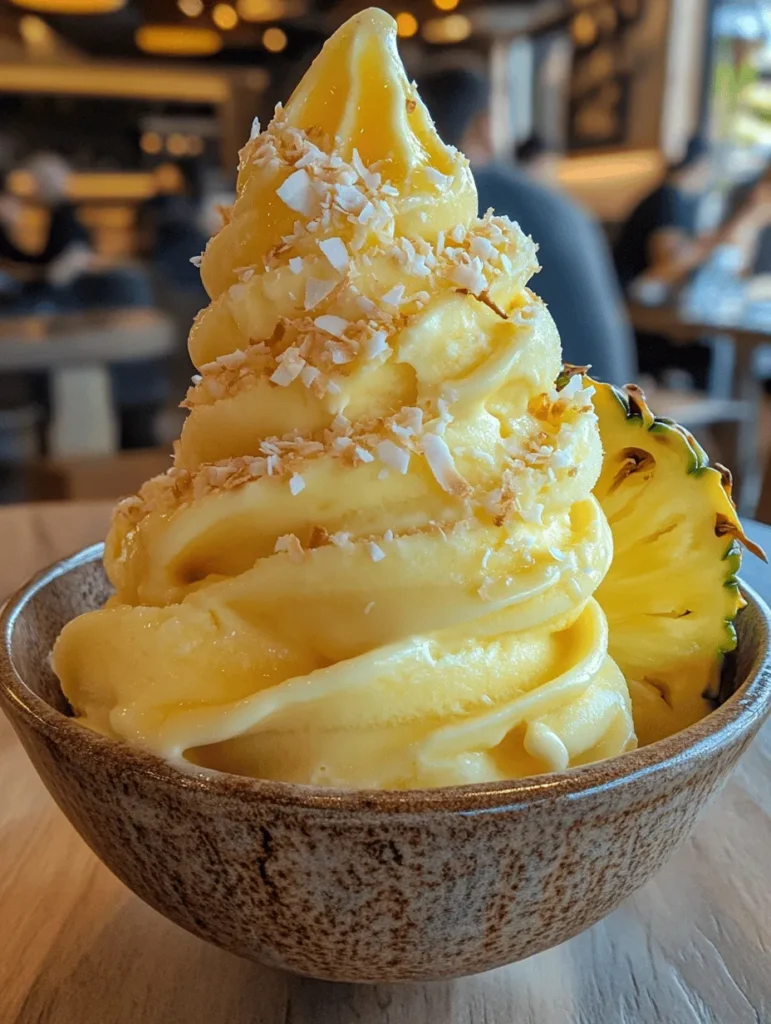 In recent years, homemade ice creams and soft serves have surged in popularity, captivating the hearts (and taste buds) of food enthusiasts everywhere. With an emphasis on fresh, wholesome ingredients and customizable flavors, more people are opting to whip up their own frozen treats at home. Among the plethora of delightful options, the Pineapple Paradise Soft Serve stands out as a particularly enticing choice. This quick and healthy dessert is not only a feast for the eyes but also a refreshing treat that embodies the essence of summer.