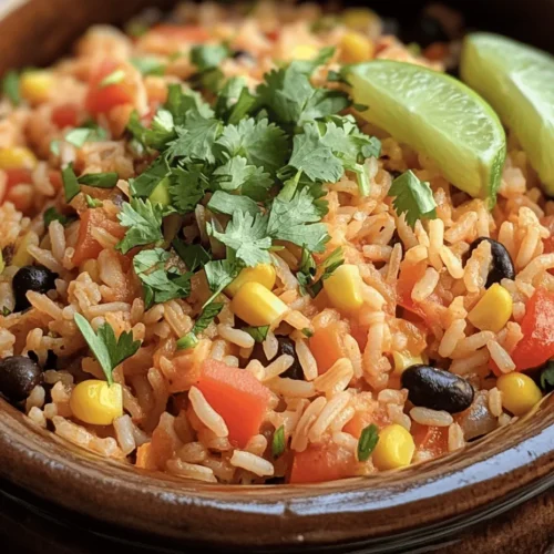 If you’re on the hunt for a vibrant and hearty meal that encapsulates the essence of Mexican cuisine, look no further than the One Pot Mexican Rice Extravaganza. This dish is not only a feast for the senses but also a celebration of flavors and textures that are prevalent in traditional Mexican cooking. The appeal of this recipe lies in its simplicity and the delightful medley of ingredients that come together to create a satisfying and wholesome meal. Perfect for family dinners or casual gatherings, this one-pot wonder ensures that everyone at the table will be asking for seconds.