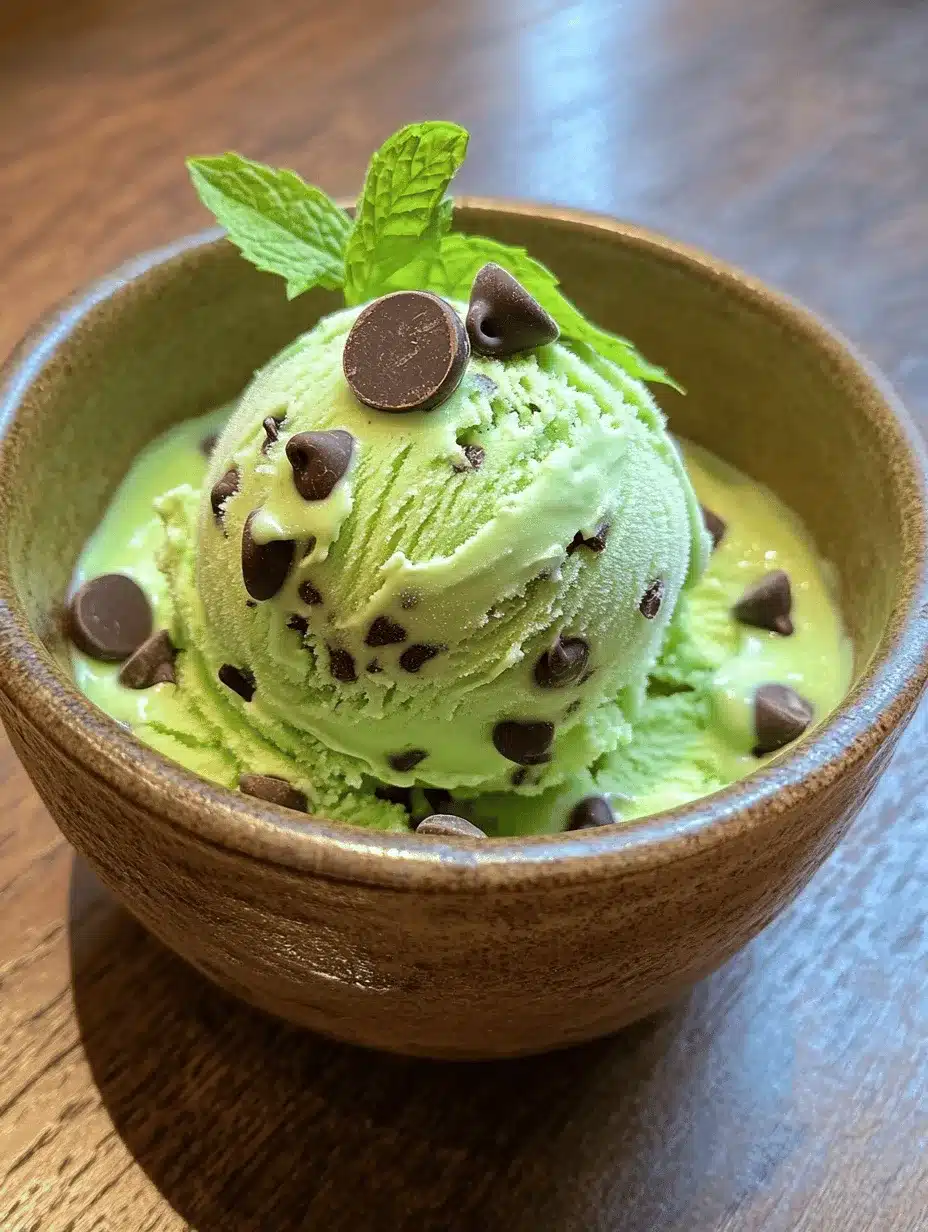 Mint chocolate desserts have long captivated dessert lovers with their unique combination of refreshing mint and rich chocolate. This classic duo has made its way into various confections, from cookies to cakes, but nothing compares to the cool, creamy goodness of homemade ice cream. Introducing the Minty Chocolate Chip Indulgence—a delightful treat that perfectly embodies the essence of summer while being an exquisite addition for any special occasion.
