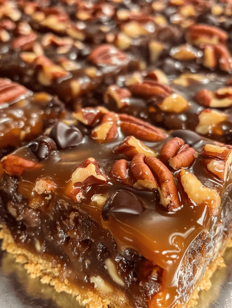Turtle bars are a beloved dessert that captures the hearts and taste buds of many. Their irresistible combination of rich chocolate, luscious caramel, and crunchy pecans creates a symphony of flavors and textures that is hard to resist. Whether you’re hosting a gathering, celebrating a holiday, or simply treating yourself to something special, these bars are guaranteed to impress. With their decadent profile and satisfying crunch, turtle bars have become a go-to dessert for many occasions, making them a staple in dessert tables across the country.